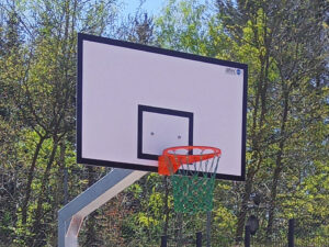 Basketball-Zielbrett aus Aluminium für Stahlanlagen