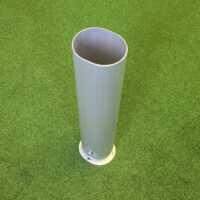 37730 Bodenhülse Standard für Einmastständer, Ovalprofil