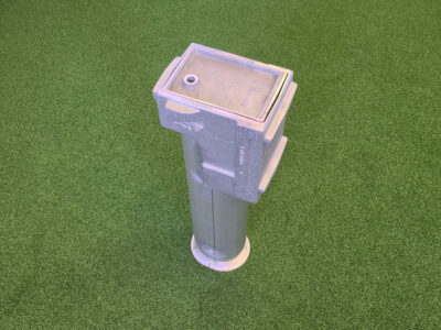 37735 Bodenhülse Spezial für Einmastständer, Ovalprofil