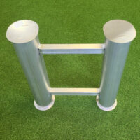 37743 Bodenhülse Standard für Zweimastständer, Ovalprofil