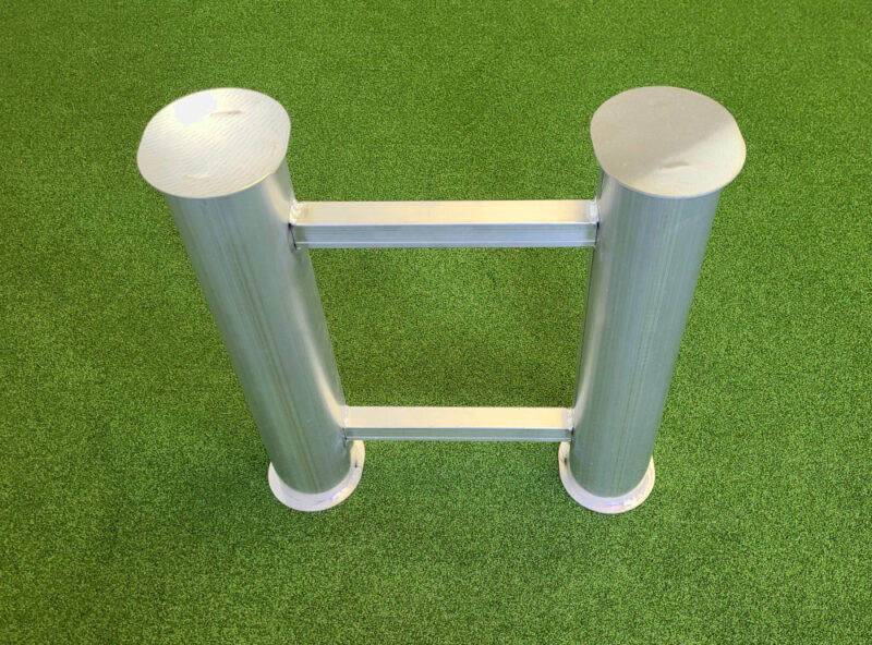 37743 Bodenhülse Standard für Zweimastständer, Ovalprofil