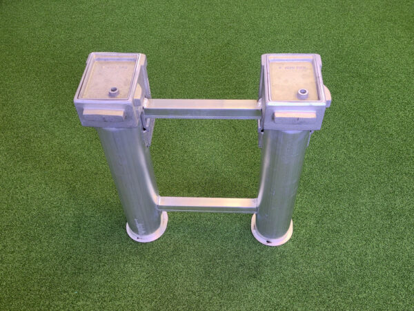 37745 Bodenhülse Spezial für Zweimastständer, Ovalprofil