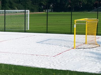 Beach-Handball Spielfeldmarkierung