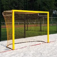 Beach-Handballtor in Gelb