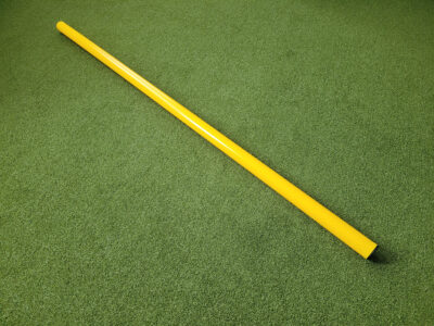 Eckfahnenstange in Gelb