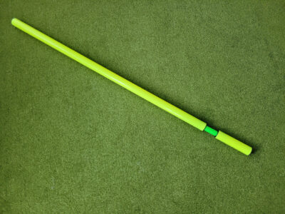 Eckfahnenstange in neongelb