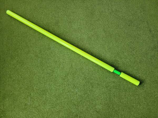 Eckfahnenstange in neongelb