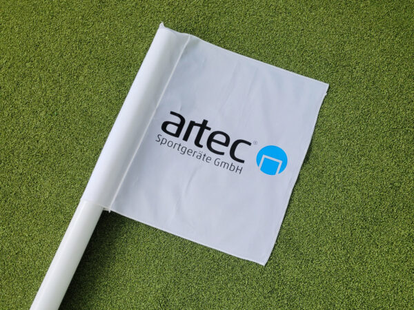 Eckfahnentuch mit Logo