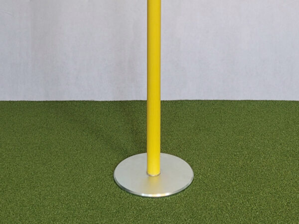 Mobile Eckfahne mit Fahnentuch