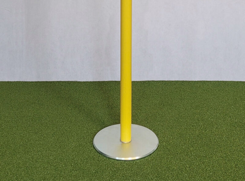 Mobile Eckfahne mit Fahnentuch