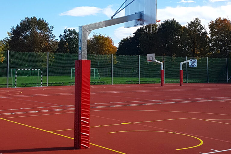 Basketballstangen-Polster 180cm - UV-beständiger Schutz Mit Klettverschluss