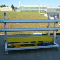 Transportwagen für Beach-Volleyballpfosten