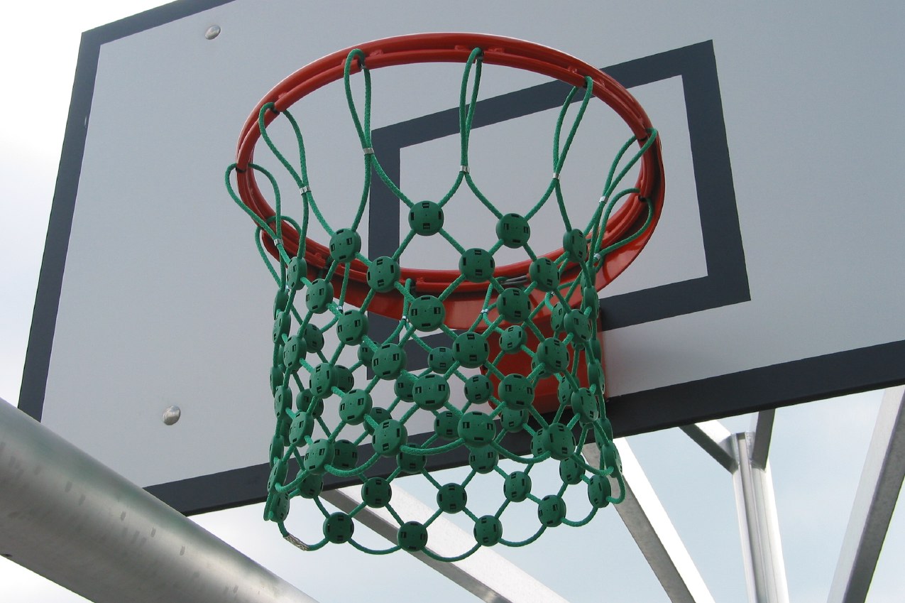 Basketballnetz aus Herkulesseil mit Stahleinlage