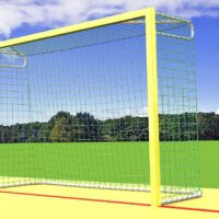 Beach-Handballtor in Gelb, aus Aluminium