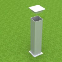 Bodenhülse Standard aus Aluminium von artec Sportgeräte