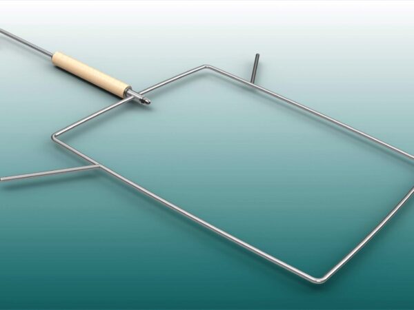 Volleyball-Netzbügel zur Aufbewahrung von Volleyballnetzen, mit Aufhängevorrichtung von artec Sportgeräte