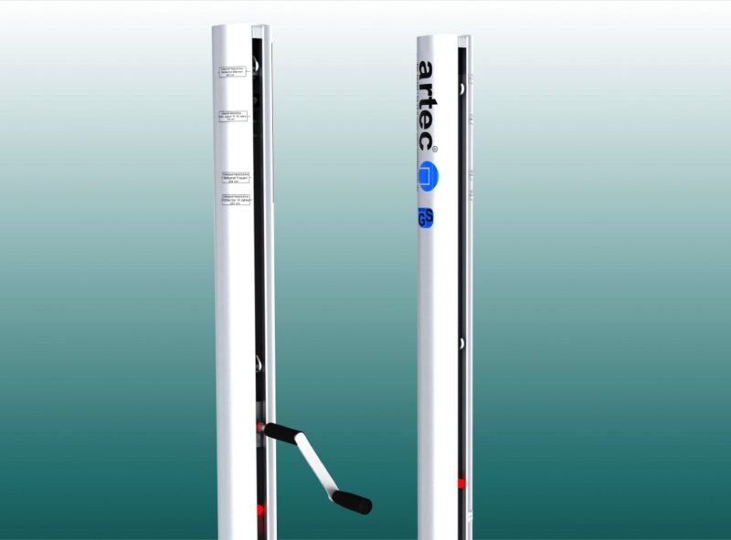 Volleyballanlage für den Wettkampf aus Aluminium Volleyballanlage für den Wettkampf aus Aluminium