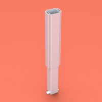 Bodenhülse mit Wendeadapter für Beach-Handballtor