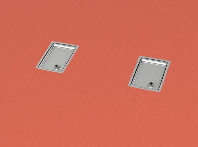 Bodenhülse Spezial für Basketball - Zweimastständer, Profil 100 x 120 mm von artec Sportgeräte Bodenhülse Spezial für Basketball - Zweimastständer, Profil 100 x 120 mm von artec Sportgeräte