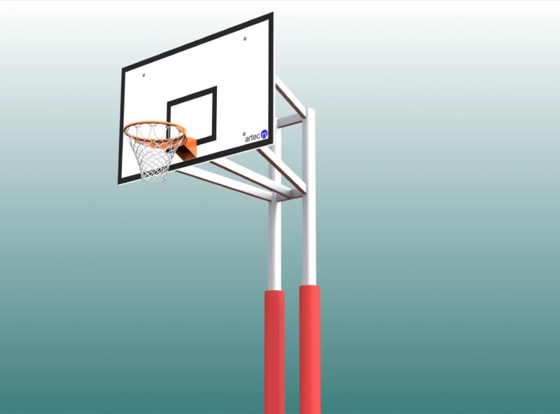 Schutzpolster für Basketball - Zweimastständer, Profil: 100 x 120 mm (1 Satz = 2 Stück) Schutzpolster für Basketball - Zweimastständer, Profil: 100 x 120 mm (1 Satz = 2 Stück)
