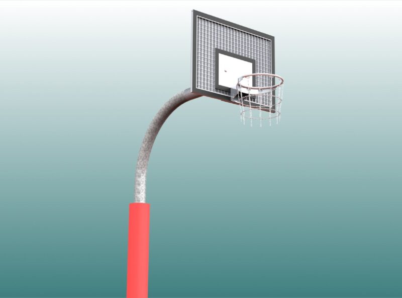 Schutzpolster für Basketball - Einmastständer, Profil: 140 mm Schutzpolster für Basketball - Einmastständer, Profil: 140 mm