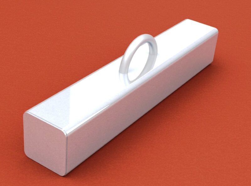 Tennisnetzgewicht aus Aluminium mit Stahlfüllung
