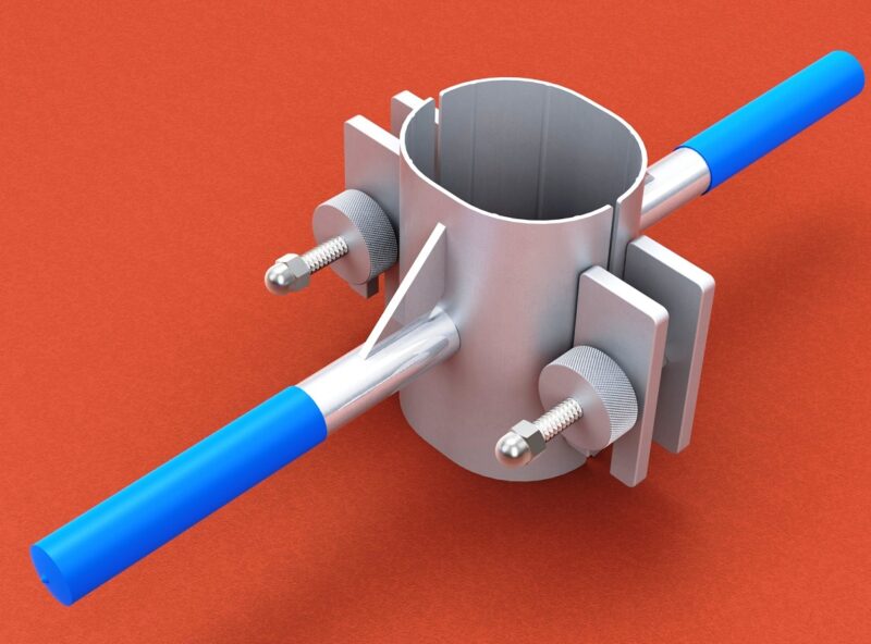 Toraushebegerät für Fußballtore von artec Sportgeräte