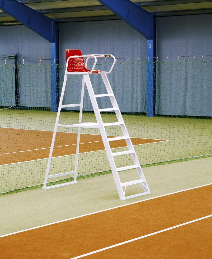 Tennis-Schiedsrichterstuhl "S-Line" aus Aluminium