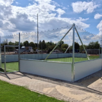 Soccer Court aus Stahl