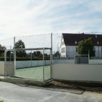 Soccer Court aus Stahl