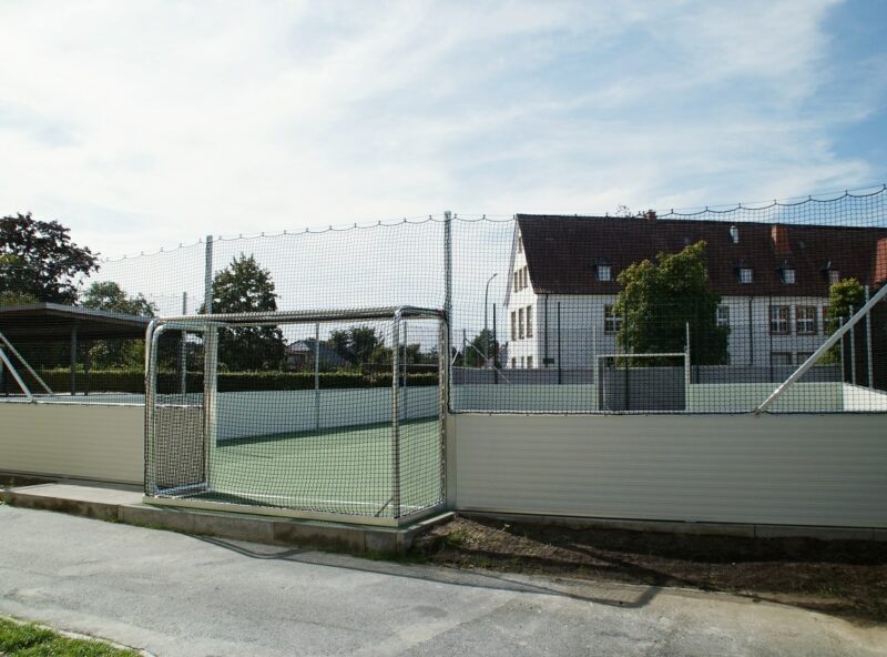 Soccer Court aus Stahl
