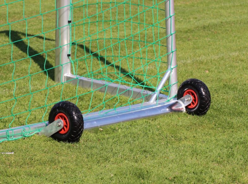 Kippsicherung für Fußballtore - Zusatzgewichte auch zum Nachrüsten geeignet