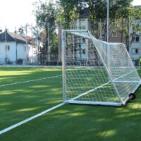 Trainingstor GUARDIAN mit Gewicht im Bodenrahmen
