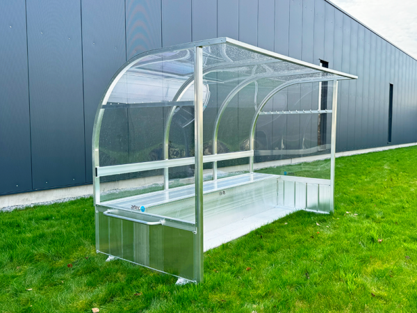 Bundeswehr-Spielerkabine