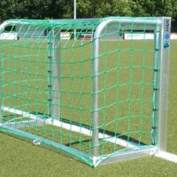 Minitor mit Netzhaken - vollverschweißtes Tor von artec Sportgeräte - made in Germany!