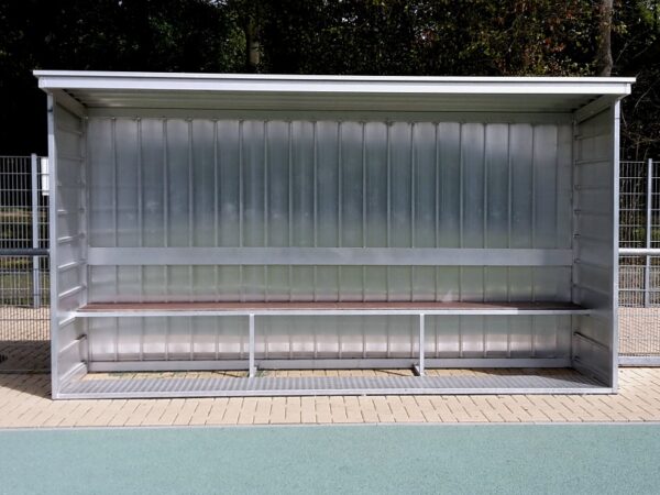 Spielerkabine aus Aluminium KÖLN