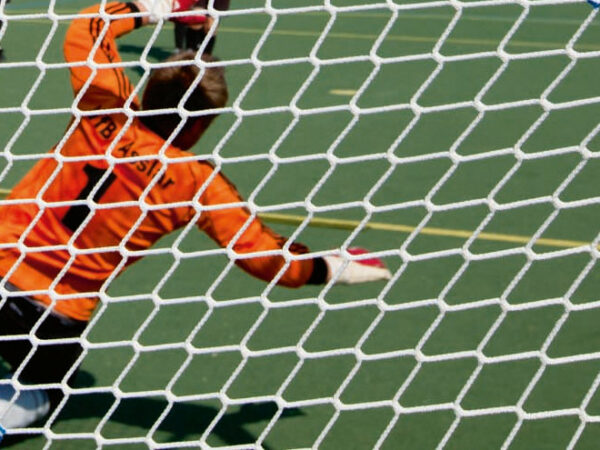 Fußballtornetz mit engen Maschen Anti-Hooligan