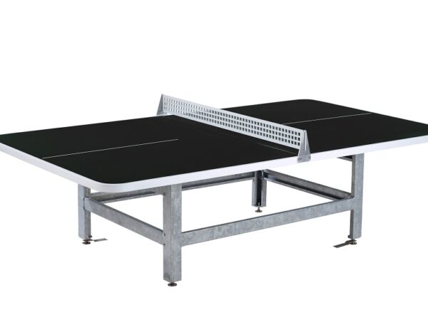 Tischtennistisch mit abgerundeten Ecken Fero P30-R schwarz