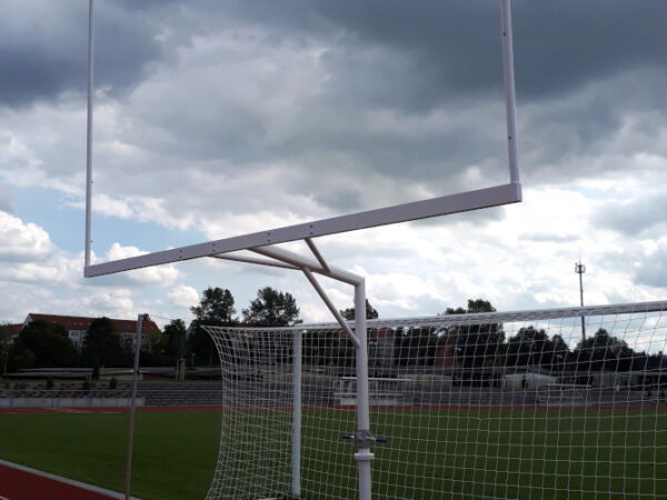 Footballtor schwenkbar