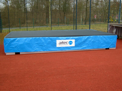 Hochsprungmatte Silber