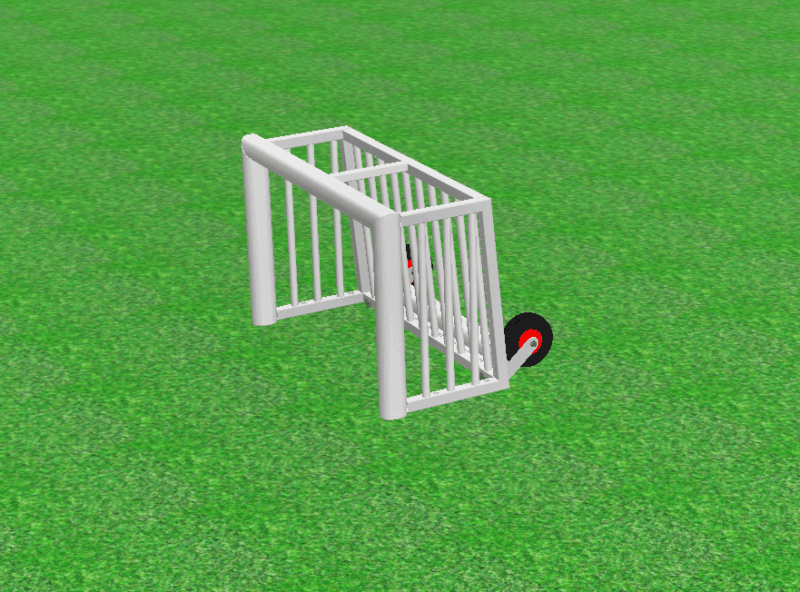 Fußball-Minitor PROTECTOR aus Alu