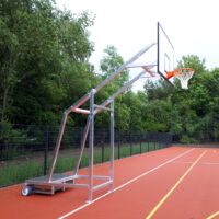 Mobiler Basketballständer für den Außenbereich