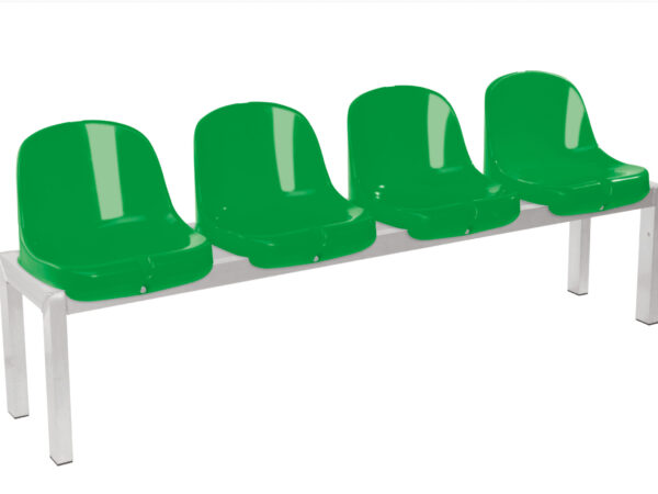 Reitplatzbank aus Aluminium - equitec - grün