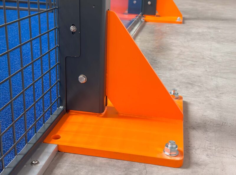 Standfüße mit innovativem Stecksystem zur schnellen und sicheren Montage Standfüße mit innovativem Stecksystem zur schnellen und sicheren Montage