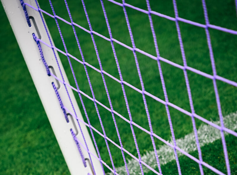 Tornetz für Fußballtore in lila Tornetz für Fußballtore in lila