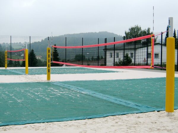 Beachvolleyball-Abdeckplanen