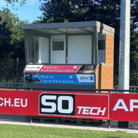 Sprecherkabine für Turniere und Events