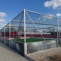 Soccer Court VANDALO mit Betonbande von artec Sportgeräte